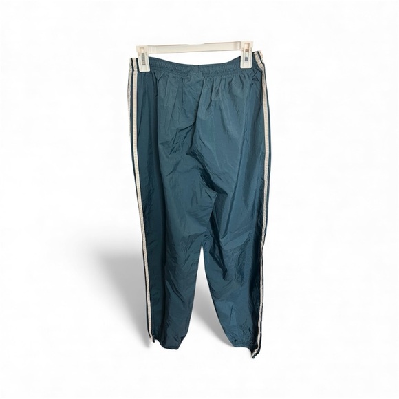 Adidas Men's Teal Y2K Joggers with White stripes and Logo - Picture 2 of 4